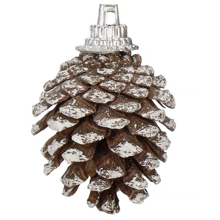 Zawieszka choinkowa 12 szt. ozdoba świąteczna szyszki i prezenciki