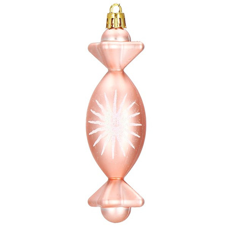 Bombki choinkowe 152 szt. ozdoby świąteczne rose gold