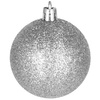 Bombki choinkowe 51 szt. ozdoby świąteczne srebrny