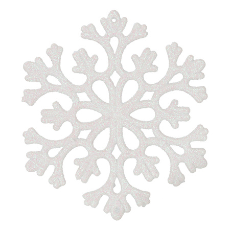 Bombki choinkowe 40 szt. komplet dekoracje świąteczne zawieszki nietłukące, białe