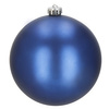 Bombki choinkowe 2 szt. ozdoby świąteczne zawieszki 15 cm granatowe