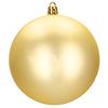 Bombki choinkowe 6 szt. dekoracje świateczne 11 cm złote