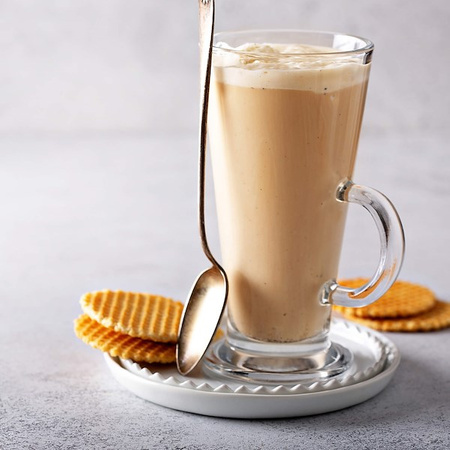 Szklanki do kawy latte, deserów z uchem 280 ml komplet 6 szt. filiżanek