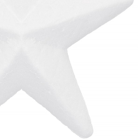 Bombka styropianowa 9cm gwiazda styropianowa decoupage