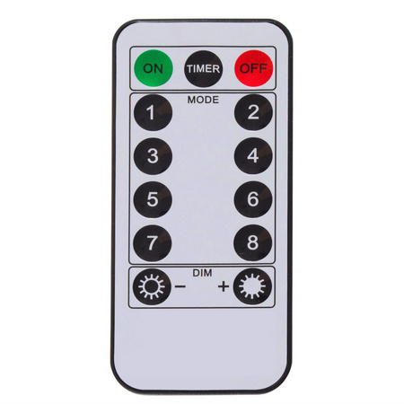 Lampki choinkowe 100 Led na baterie multikolor z pilotem