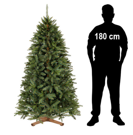 Choinka sztuczna Premium Royal Trees 180 cm świerk syberyjski z stojakiem, drzewko PE