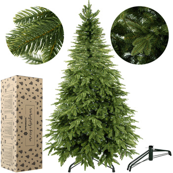 Choinka sztuczna premium 150 cm świerk kaukaski PE jak żywy