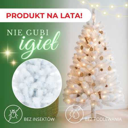 Choinka sztuczna premium 150 cm jodła biała