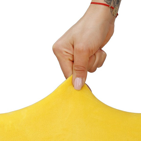 Pokrowiec na krzesło uniwersalny żółty