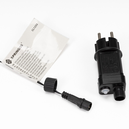 Wieniec świąteczny 300 LED dekoracja świetlna na drzwi 40 cm 8 trybów świecenia, IP44 ciepły biały