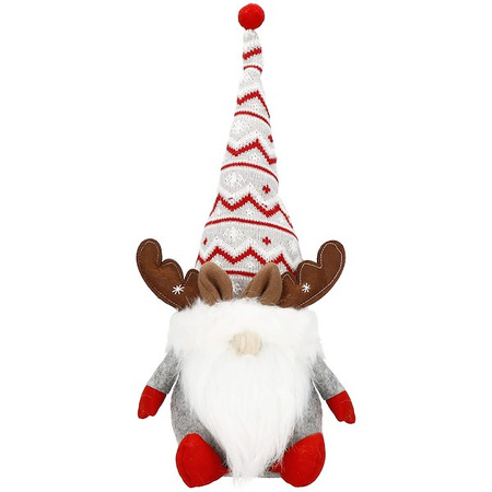 Skrzat 50 cm ozdoba świąteczna, renifer krasnal świąteczny, gnom