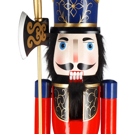 Dziadek do orzechów 152 cm drewniany żołnierzyk, figurka świąteczna