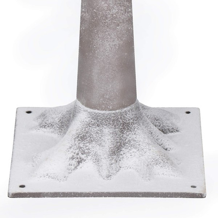 Sztuczne drzewko na pniu z oświetleniem LED 150 cm choinka świąteczna, ośnieżona