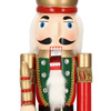 Dziadek do orzechów 61 cm król, drewniany żołnierzyk multikolor, figurka świąteczna