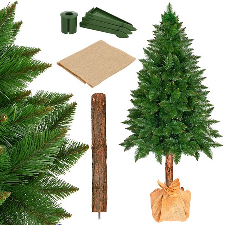 Choinka na pniu 160 cm sztuczna sosna himalajska