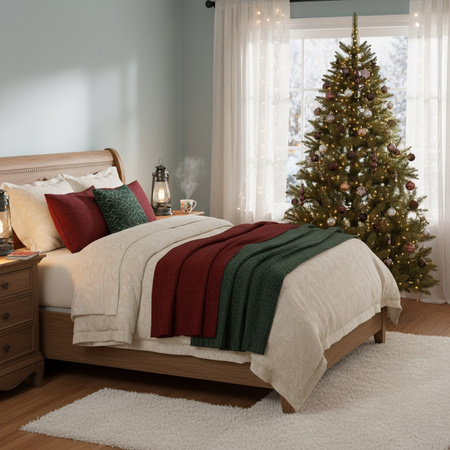 Choinka sztuczna Premium Royal Trees 180 cm świerk kaukaski z stojakiem, drzewko