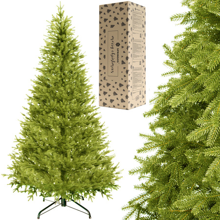 Choinka sztuczna 180 cm premium świerk PE choinka jak żywa