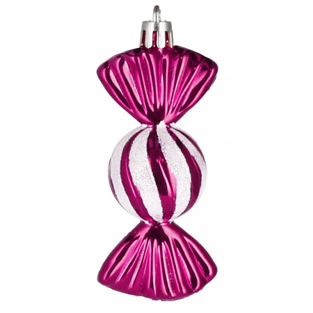 Bombki choinkowe 5 szt. cukierki, kolorowy zestaw choinkowy