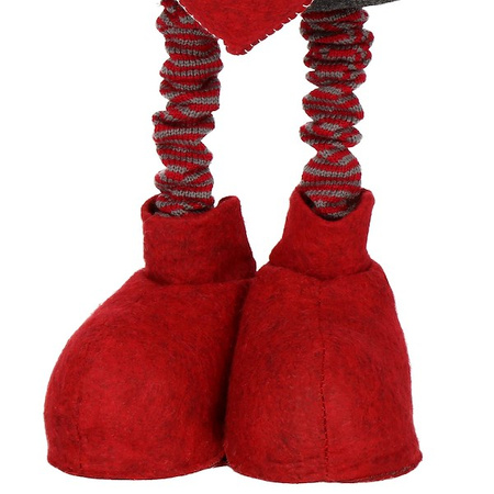 Skrzat 75-120cm ozdoba świąteczna, krasnal świąteczny, gnom na teleskopowych nóżkach