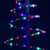Choinka na zewnątrz 192 Led multikolor 8m wąż świetlny IP44