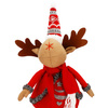 Świąteczny renifer 49-65 cm figurka z teleskopowymi nóżkami ozdoba na święta
