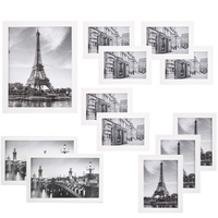 Ramki na zdjęcia 12 szt. poziome i pionowe białe