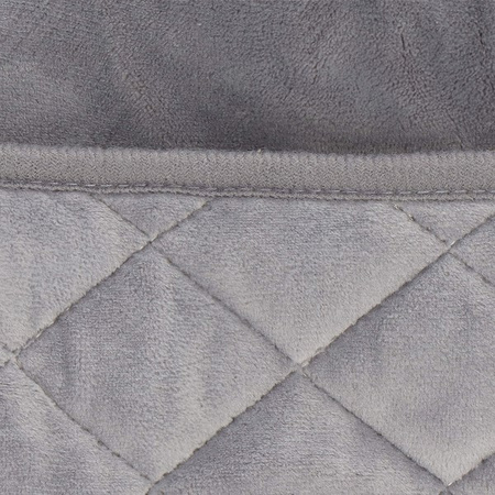 Ocieplacz, termofor duży ogrzewacz do rąk gumowy 1,8L szary