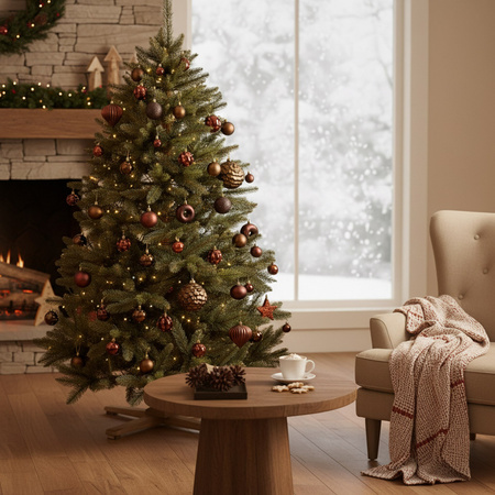 Choinka sztuczna Premium Royal Trees 180 cm świerk syberyjski z stojakiem, drzewko PE