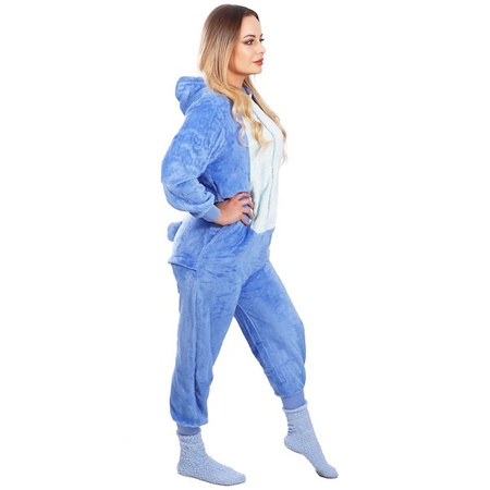 Piżama jednoczęściowa kigurumi damska kombinezon Stitch rozmiar M