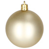 Bombki choinkowe 100 szt. ozdoby świąteczne zestaw złote