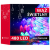 Wąż świetlny 480 Led multikolor 21,5 m z programatorem IP44