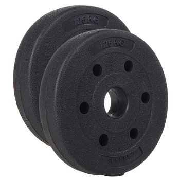 Obciążenie kompozytowe 2x1,25kg bitumiczne