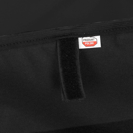 Sanki dla dzieci drewniane z oparciem i czarnym materacykiem