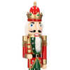 Dziadek do orzechów 61 cm król, drewniany żołnierzyk multikolor, figurka świąteczna