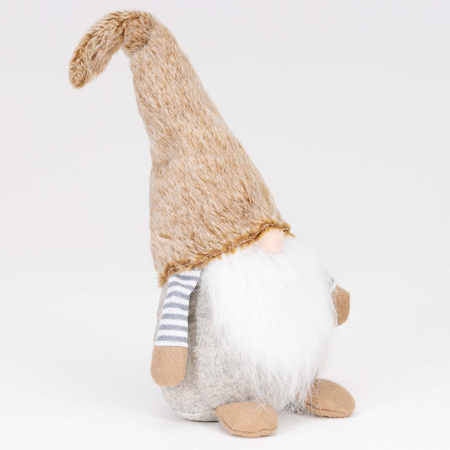 Skrzat świąteczny 52 cm figurka krasnal stojący gnom ozdoba bożonarodzeniowa