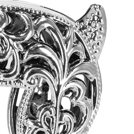 Zawieszki choinkowe 2 szt. renifery ozdoba świąteczna ażurowa srebrna