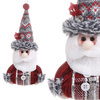 Mikołaj wiszący 19cm zawieszka ozdoba świąteczna, krasnal świąteczny, gnom