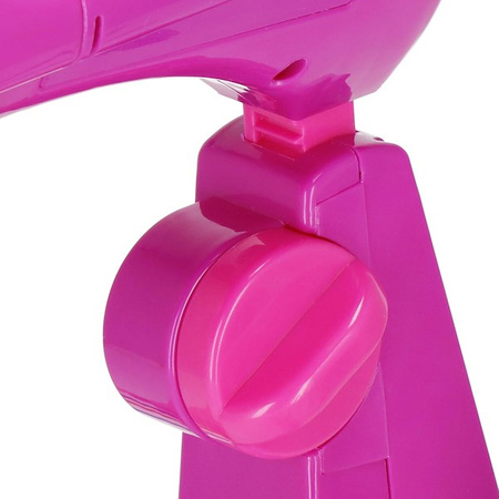 Rzutnik do nauki rysowania dla dzieci szkicownik z notesem i mazakami różowy