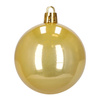 Bombki choinkowe 40 szt. komplet dekoracje świąteczne zawieszki nietłukące, złote