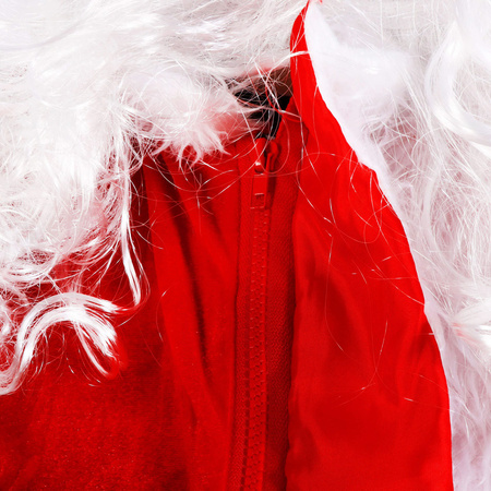 Strój św. Mikołaja zestaw 11 elementowy przebranie świąteczne