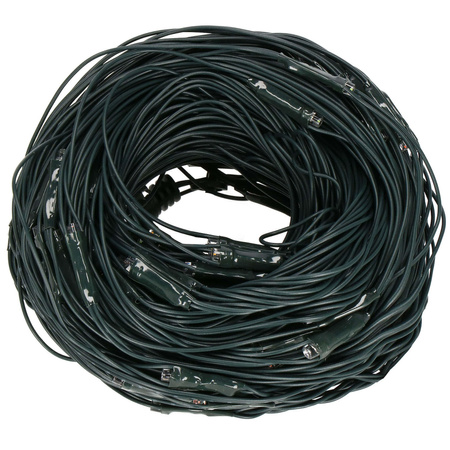 Kurtyna świetlna multikolor 144 Led lampki wewnętrzno-zewnętrzne siatka z programatorem