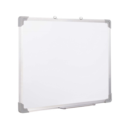 Tablica suchościeralna magnetyczna biała 90x60 cm