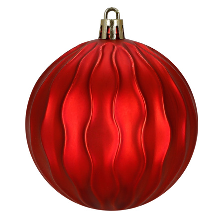 Bombki choinkowe 14 szt. ozdoby do girland i świątecznych aranżacji, czerwone