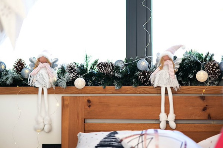 Skrzat 55 cm ozdoba świąteczna, laleczka, figurka krasnal świąteczny, gnom