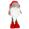 Skrzat 50 cm ozdoba świąteczna, krasnal świąteczny, gnom z teleskopowymi nóżkami