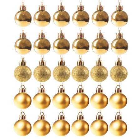 Bombki choinkowe na choinkę zestaw 30 szt.