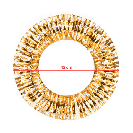 Wieniec LED 45 cm wianek świąteczny na drzwi 360 LED dekoracja ciepły biały