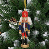 Zawieszka choinkowa 6 szt. dziadek do orzechów 12 cm świąteczna ozdoba multikolor