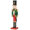 Dziadek do orzechów 60 cm drewniany żołnierzyk multikolor, figurka świąteczna