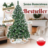 Choinka sztuczna 240 cm Premium Royal Trees sosna diamentowa ośnieżona z szyszkami